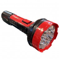 Lanterna de 12 Leds Recarregável Bivolt Maxmidia Vermelho Max716